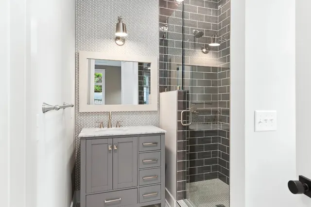 Bathroom with walk-in shower at 1108 Lenore St, Nashville, TN 37206
