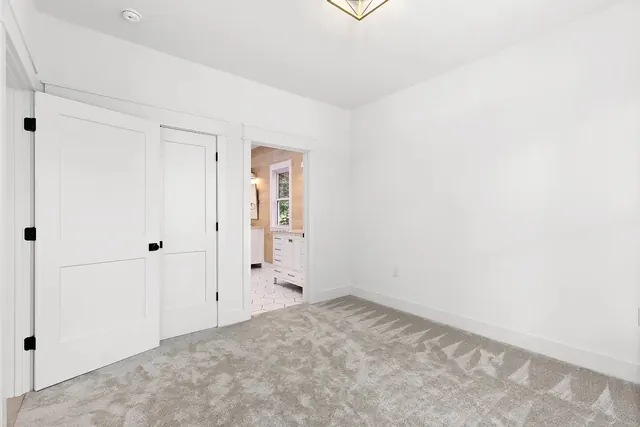 Bedroom with en suite access at 1108 Lenore St, Nashville, TN 37206
