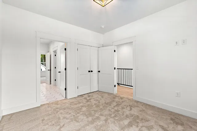 Primary bedroom with en-suite bath at 1108 Lenore St, Nashville, TN 37206