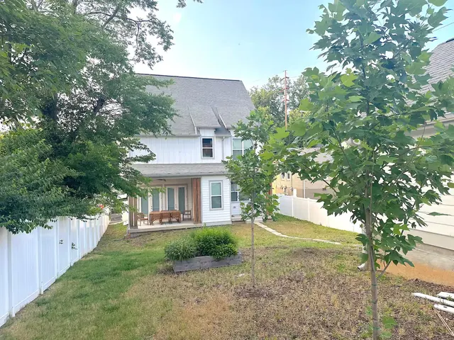 Rear exterior and backyard at 1108 Lenore St, Nashville, TN 37206
