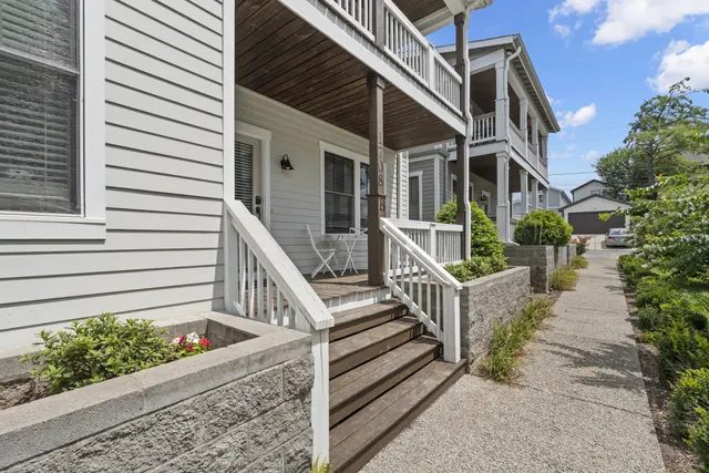 Side walkway and porch steps at 1708 B 4th Ave N, Nashville, TN 37208
