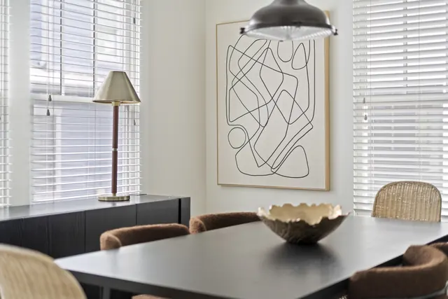 Dining area detail at 1708 B 4th Ave N, Nashville, TN 37208