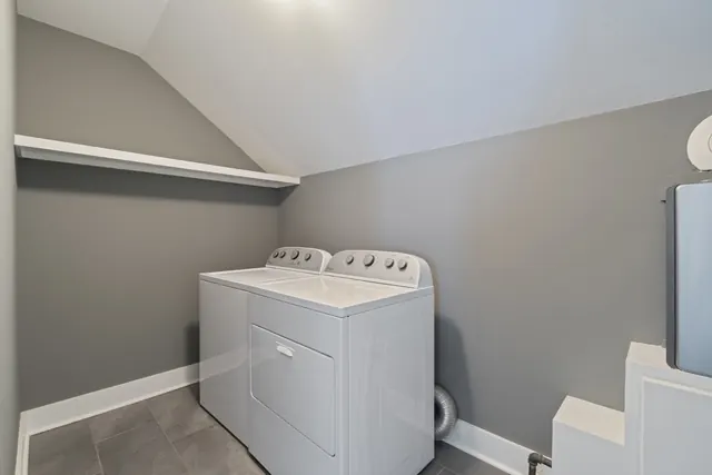 Laundry room with washer and dryer at 1708 B 4th Ave N, Nashville, TN 37208