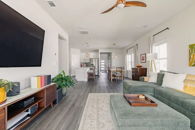 Open-concept living and dining area at 4905 Trail Ridge Ct, Nashville, TN 37207