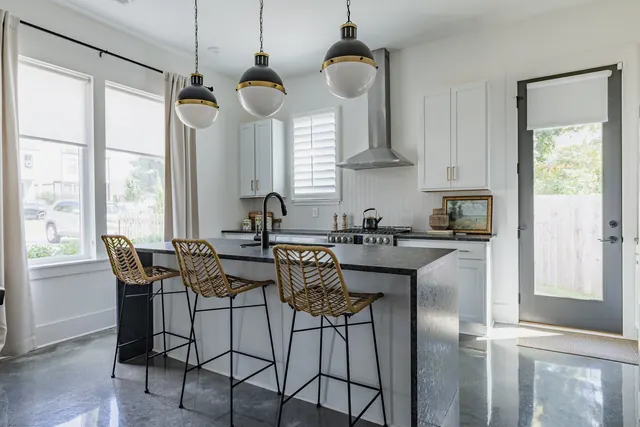 Kitchen with island and breakfast bar at 505 Croley Dr, Nashville, TN 37209