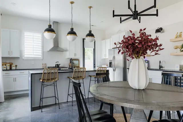 Dining area open to kitchen at 505 Croley Dr, Nashville, TN 37209
