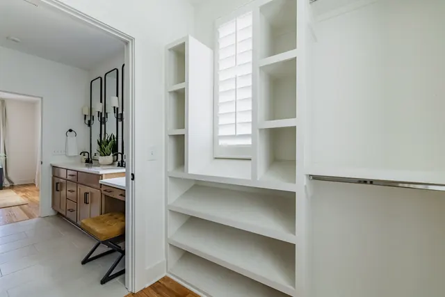 Walk-in closet leading to bathroom at 505 Croley Dr, Nashville, TN 37209