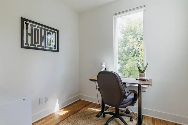 Office with desk and window at 505 Croley Dr, Nashville, TN 37209