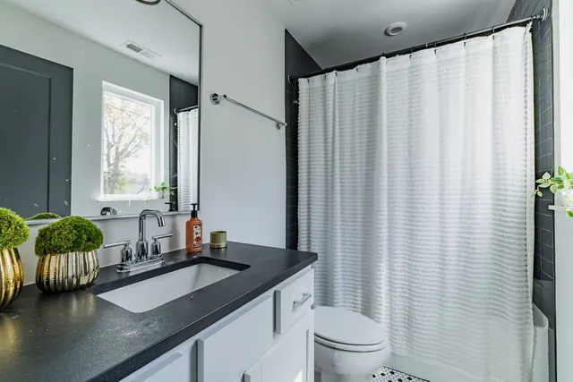 Bathroom with vanity and shower at 505 Croley Dr, Nashville, TN 37209