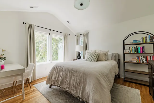 Bedroom with desk and bookshelf at 505 Croley Dr, Nashville, TN 37209