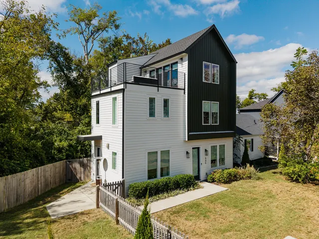 Front and side exterior at 505 Croley Dr, Nashville, TN 37209