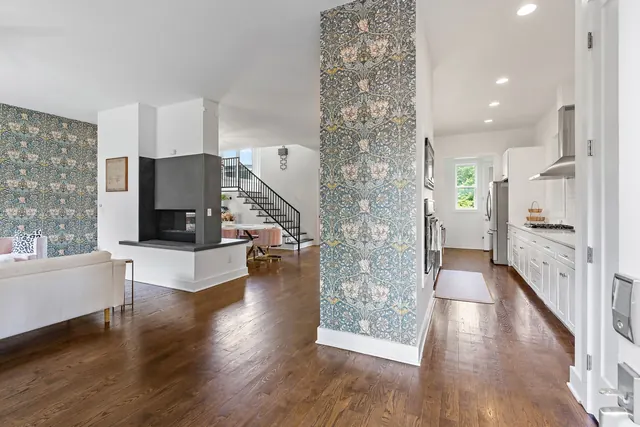 Open concept living area at 603 S 20th St, Nashville, TN 37206