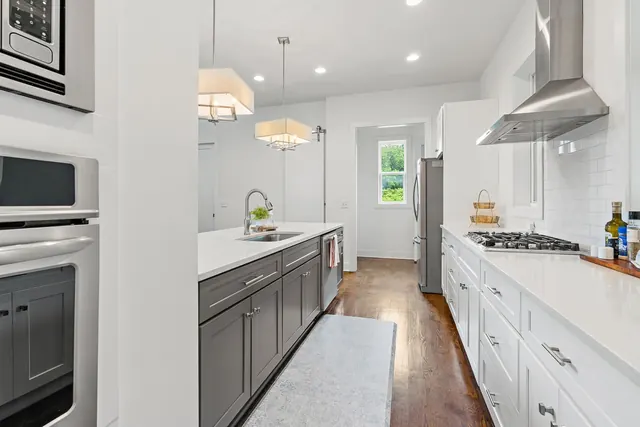 Kitchen with stainless steel appliances at 603 S 20th St, Nashville, TN 37206