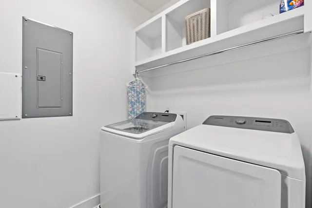 Laundry room with washer and dryer at 603 S 20th St, Nashville, TN 37206
