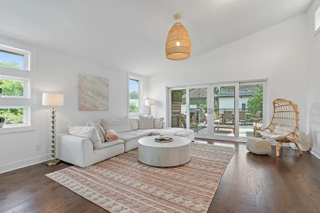 Bonus room opening to rooftop deck at 603 S 20th St, Nashville, TN 37206