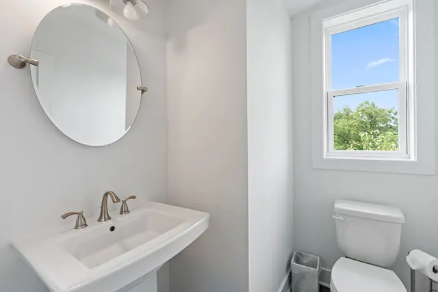 Bathroom with pedestal sink at 603 S 20th St, Nashville, TN 37206